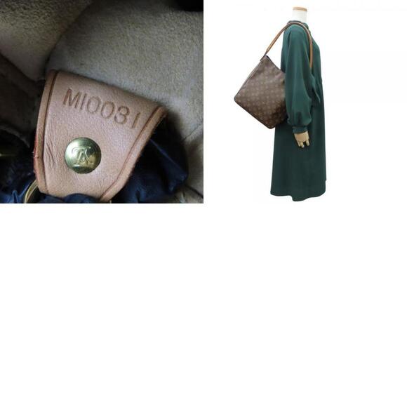 LOUIS VUITTON Brown Monogram Leather Looping GM Shoulder Bag - Picture 10 of 11